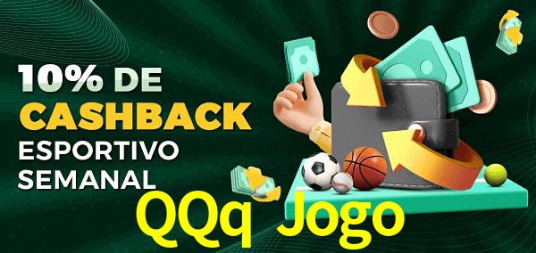 10% de bônus de cashback na QQq Jogo