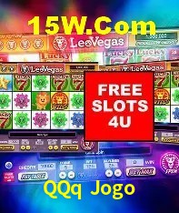 Interface moderna da plataforma QQq Jogo